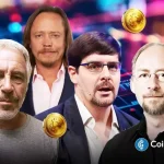 Epstein Files: Bitcoin Crash, Backlash Erupts Against Adam Back, Gavin Andresen, Tether’s Brock Pierce