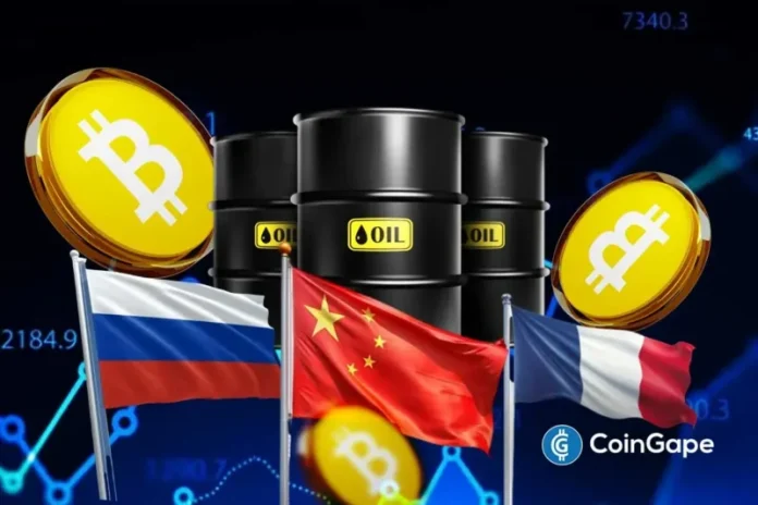 Bitcoin price remains under selling pressure as oil prices climb 11% to surpass $111 on Friday amid escalating US-Israeli war against Iran. In a dramatic diplomatic standoff at the United Nations Security Council, countries such as Russia, China, and France have blocked an Arab-backed resolution to use military force against Iran to reopen the Strait
The post <a href="https://coingape.com/bitcoin-dips-oil-price-jump-11-as-russia-china-france-block-un-resolution-on-hormuz/">Bitcoin Dips, Oil Price Jump 11% as Russia, China, France Block UN Resolution on Hormuz</a> appeared first on <a href="https://coingape.com/">CoinGape</a>.