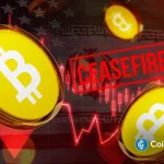 Iran Threatens To Withdraw From Ceasefire If Attacks On Lebanon Continue, Bitcoin Slips