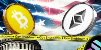 Crypto Prices Surge Today: BTC, ETH, XRP, SOL Soar Despite US Government Shutdown