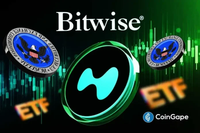 The first Hyperliquid ETF in the U.S. could launch soon, as crypto ETF issuer Bitwise has filed an amended S-1 registration statement with the SEC. This move comes as the perpetual decentralized exchange (DEX) continues to gain ground, with its HIP-3 markets attracting significant interest. Ad Ad Bitwise Hyperliquid ETF Could Launch Soon Bloomberg analyst
The post <a href="https://coingape.com/first-hyperliquid-etf-nears-launch-as-bitwise-files-amended-s-1-with-sec/">First Hyperliquid ETF Nears Launch as Bitwise Files Amended S-1 With SEC</a> appeared first on <a href="https://coingape.com/">CoinGape</a>.