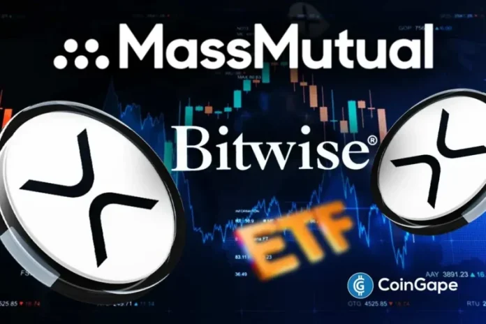 $584 billion insurance giant MassMutual signals confidence in XRP, building new crypto positions beyond Bitcoin ETF holdings. MassMutual invested in Bitwise XRP ETF holdings via its subsidiary, joining other tradFi institutions. Ad Ad MassMutual Adds Bitwise XRP ETF to Crypto Holdings MassMutual Private Wealth & Trust, FSB expanded crypto exposure with the Bitwise XRP ETF,
The post <a href="https://coingape.com/xrp-news-584b-massmutual-expands-crypto-exposure-with-new-bitwise-xrp-etf-holdings/">XRP News: $584B MassMutual Expands Crypto Exposure with New Bitwise XRP ETF Holdings</a> appeared first on <a href="https://coingape.com/">CoinGape</a>.