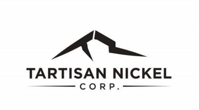 RETRANSMISSION: Tartisan Nickel Corp. Intersects 11.0 Metres of 1.05% Ni, 0.33% Cu Including 2.0 Metres of 4.79% Ni, 1.25% Cu at the Kenbridge Nickel-Copper-Cobalt Project, Northwestern Ontario