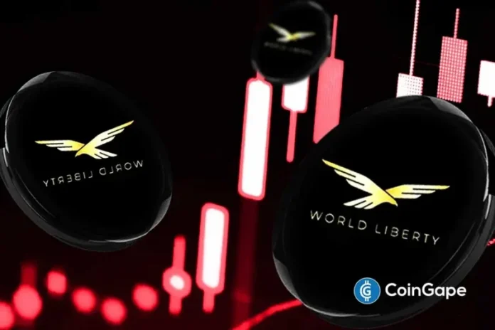 The WLFI token of World Liberty Financial fell to new record lows this week. The WLFI price continued its losses following news about the sale of 5.9 billion tokens worth a whopping $320 million at current rates. Ad Ad World Liberty Financial Team Sells 5.9 Billion Tokens The Donald Trump-backed crypto venture, secretly sold billions
The post <a href="https://coingape.com/trump-wlfi-price-hits-all-time-low-as-team-secretly-sells-5-9b-tokens/">Trump’s WLFI Price Hits All-Time Low As Team Secretly Sells 5.9B Tokens</a> appeared first on <a href="https://coingape.com/">CoinGape</a>.